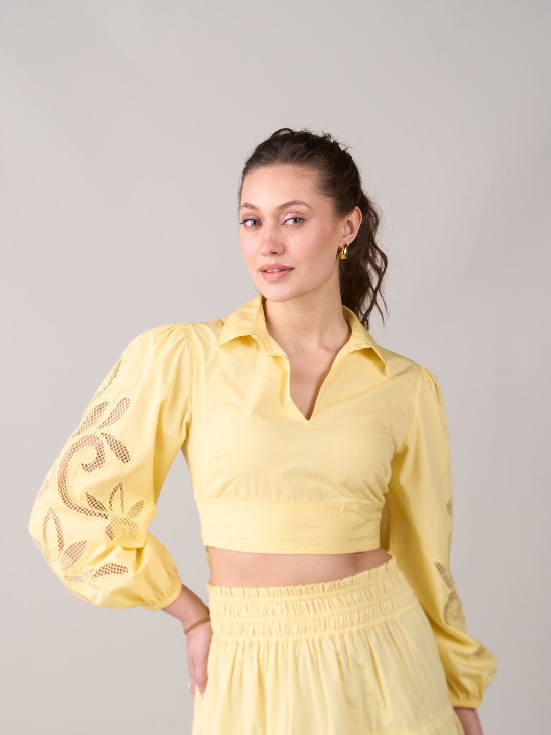 Aashna Shroff In Our Katherine Crop Top
