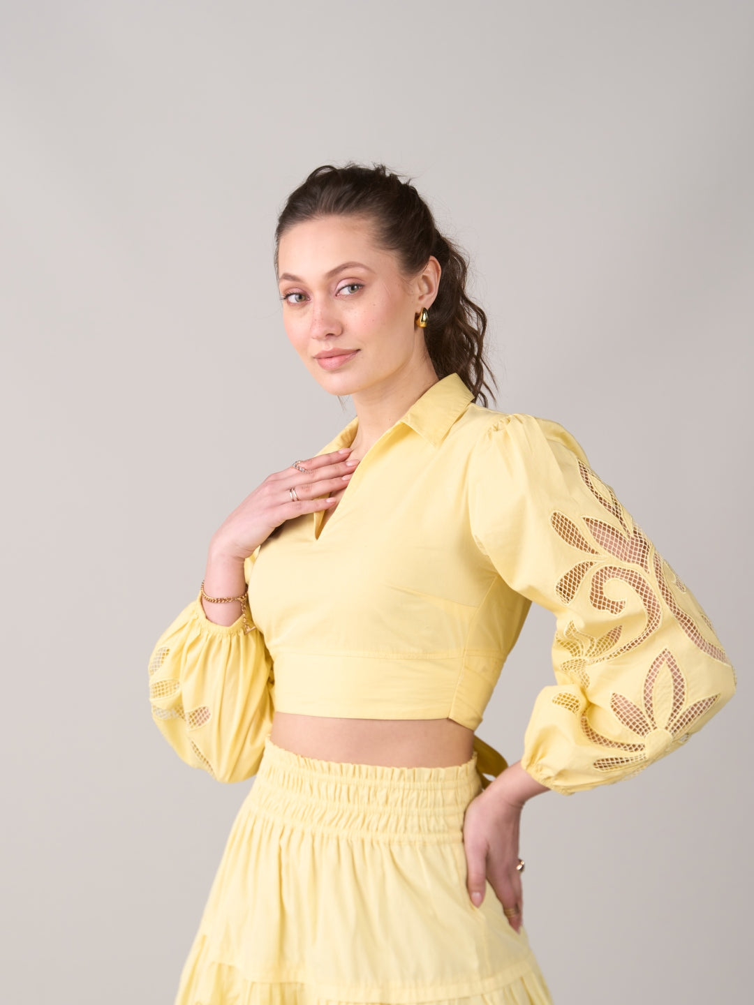 Aashna Shroff In Our Katherine Crop Top