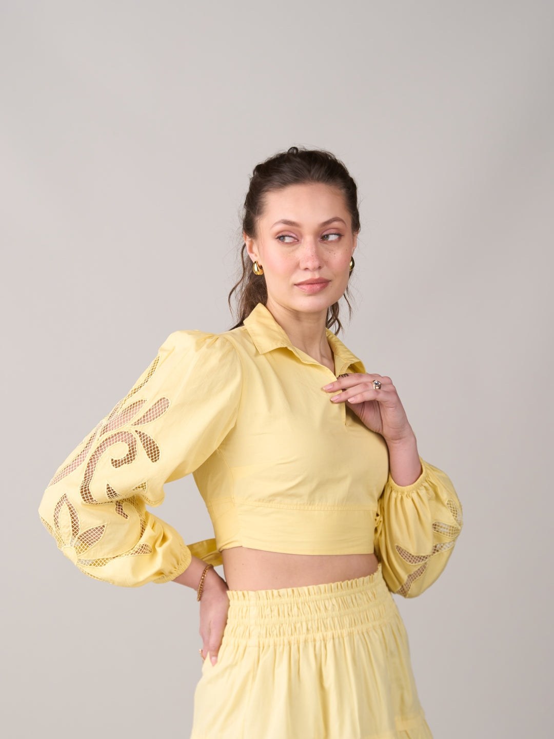 Aashna Shroff In Our Katherine Crop Top