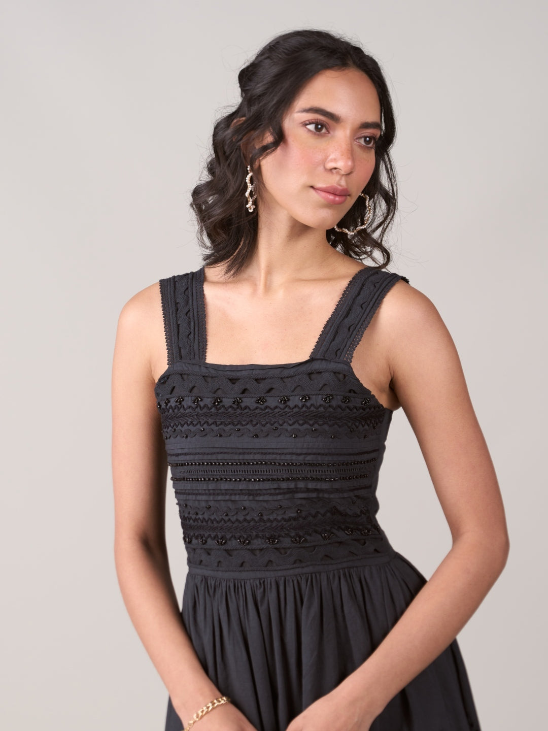 Maia Sethna In Our Charlotte Black Dress