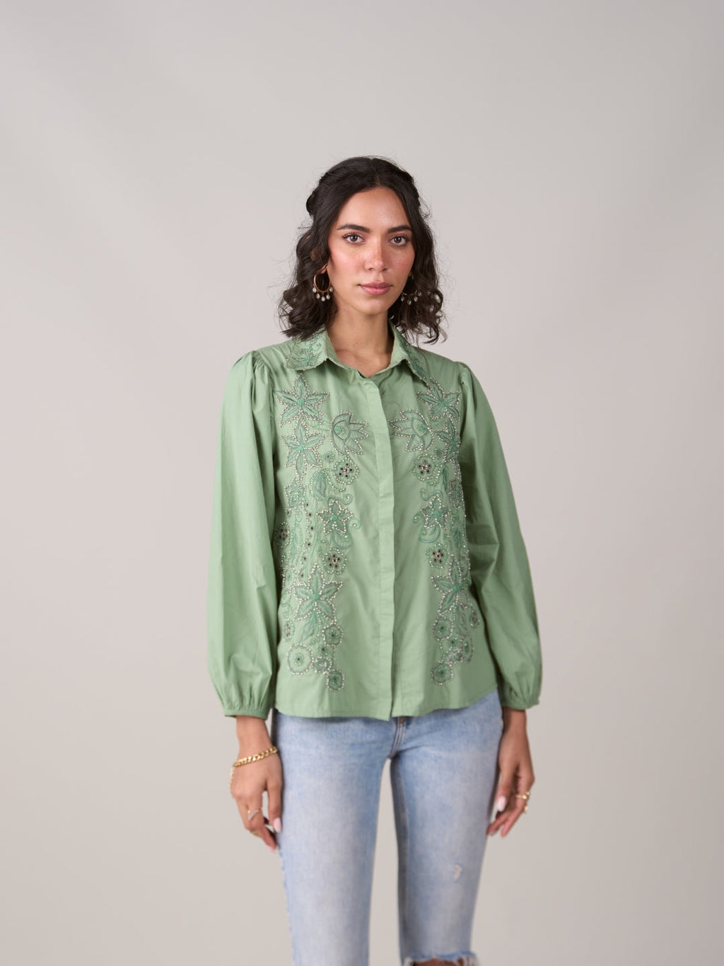 Madeline Embroidered Shirt