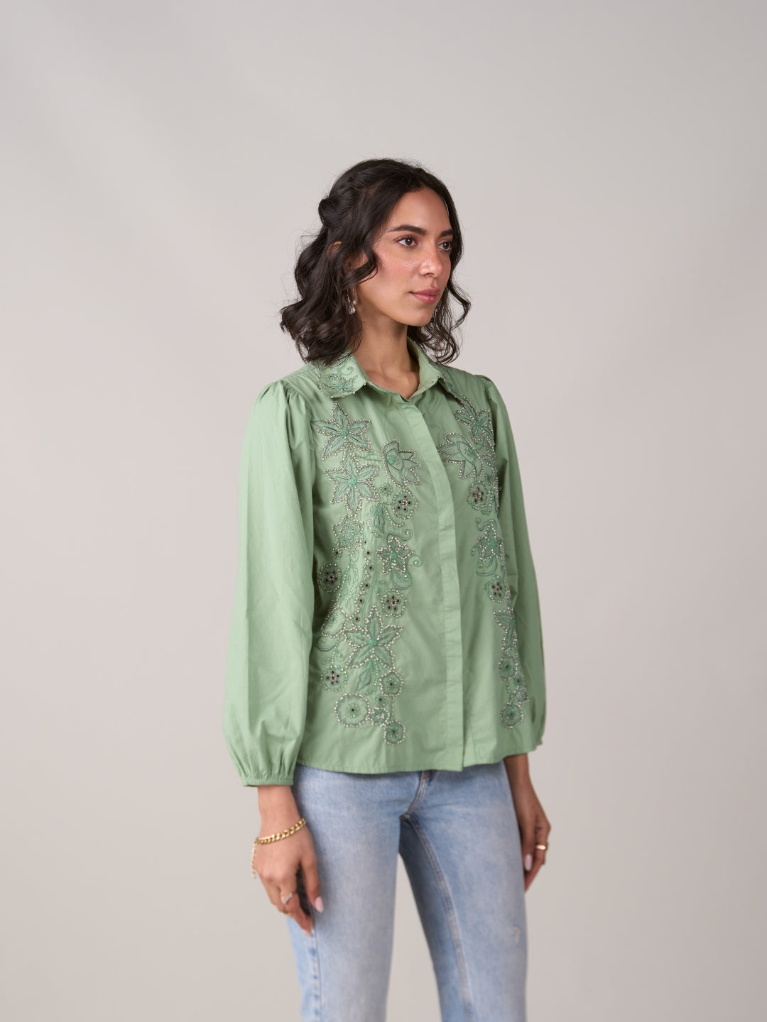 Madeline Embroidered Shirt