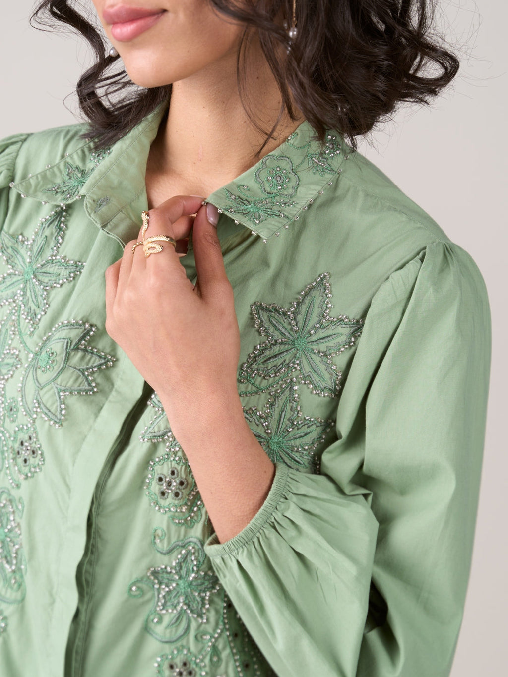 Madeline Embroidered Shirt