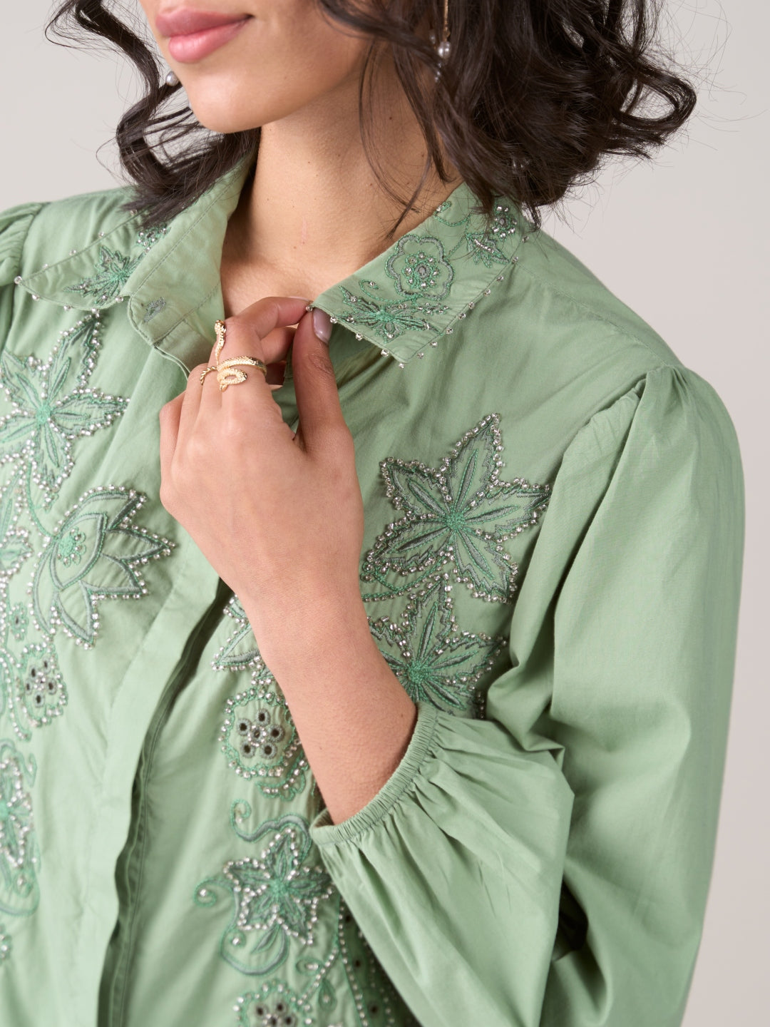 Madeline Embroidered Shirt