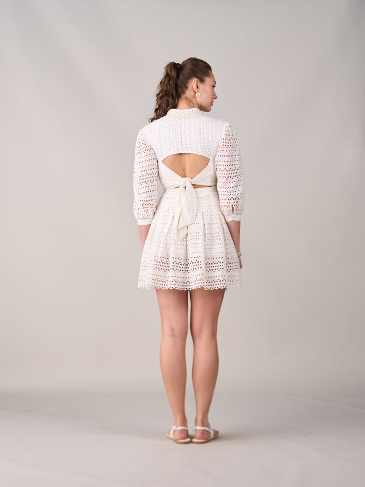Karishma Yadav Bhalla In Our Thea White Dress