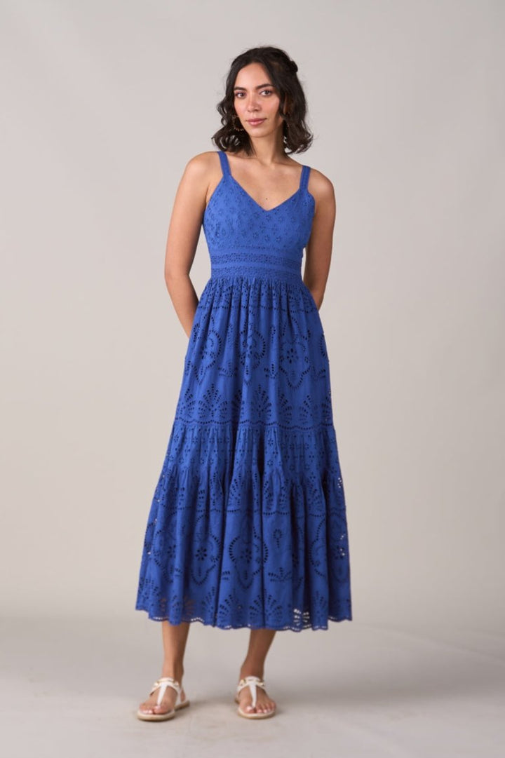 Tushita Mehta In Our Ellie Schiffli Dress