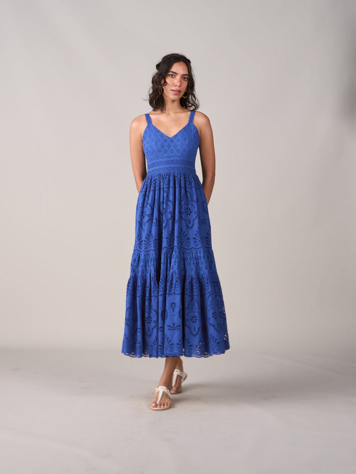 Tushita Mehta In Our Ellie Schiffli Dress