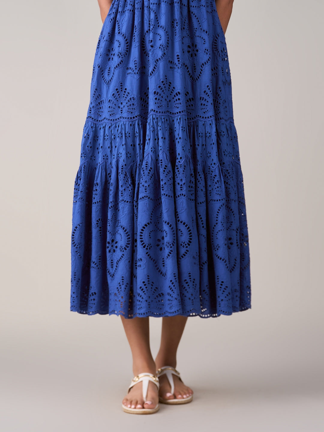 Tushita Mehta In Our Ellie Schiffli Dress