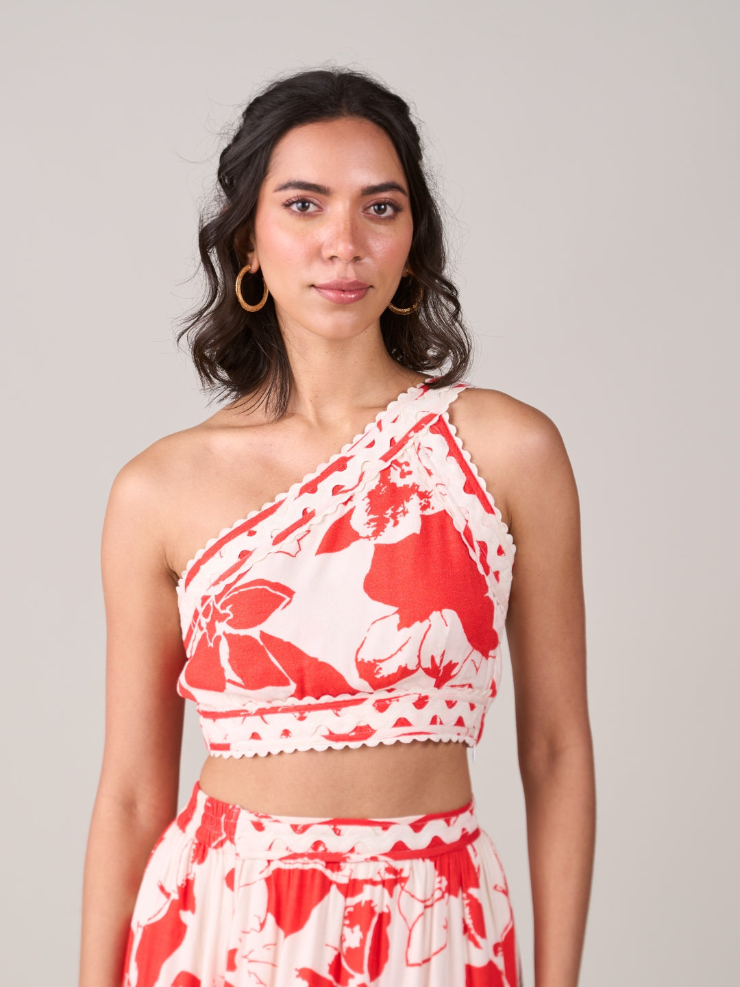 Priya Mohan In Our Lina One Shoulder Top