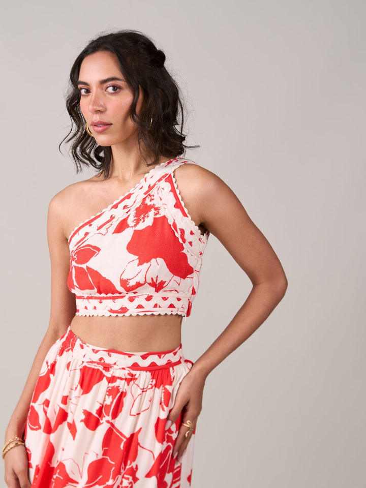 Tasheen Rahimtoola In Our Lina One Shoulder Top