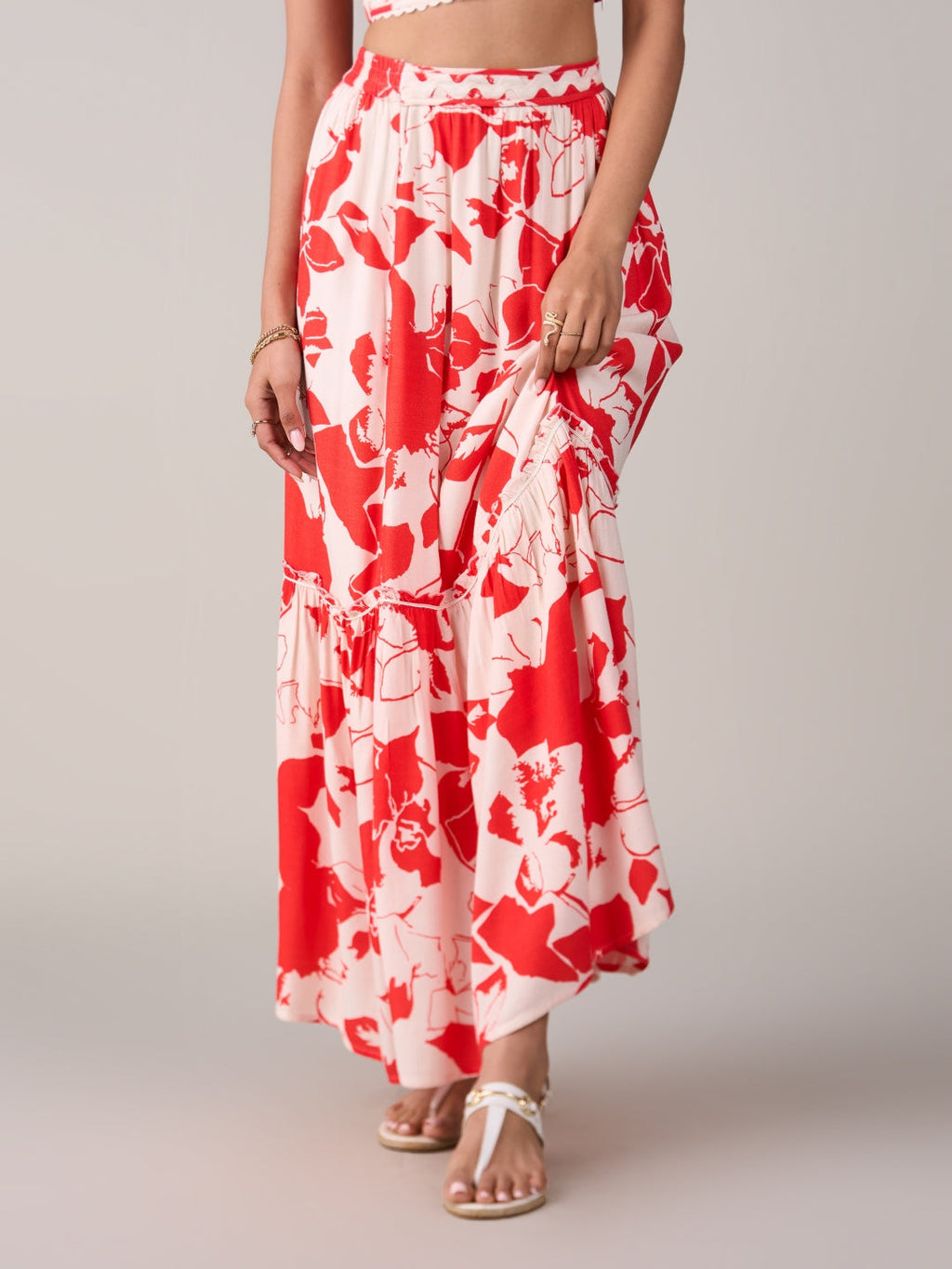 Sanjan Batra In Our Lina Maxi Skirt