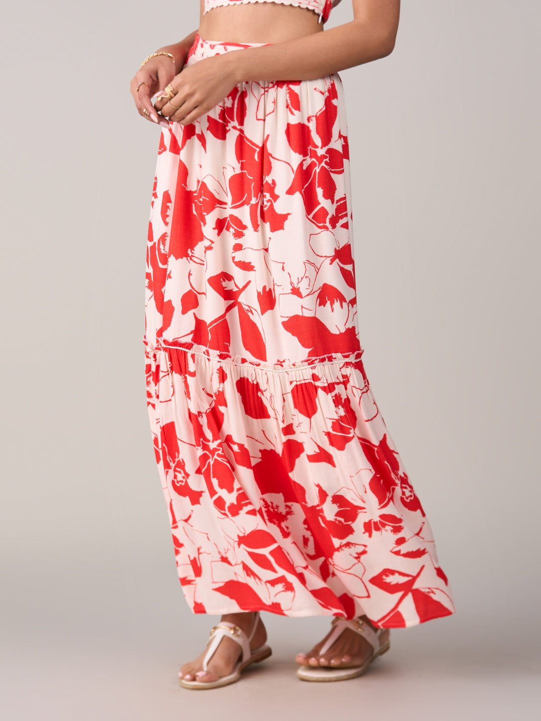 Sanjan Batra In Our Lina Maxi Skirt