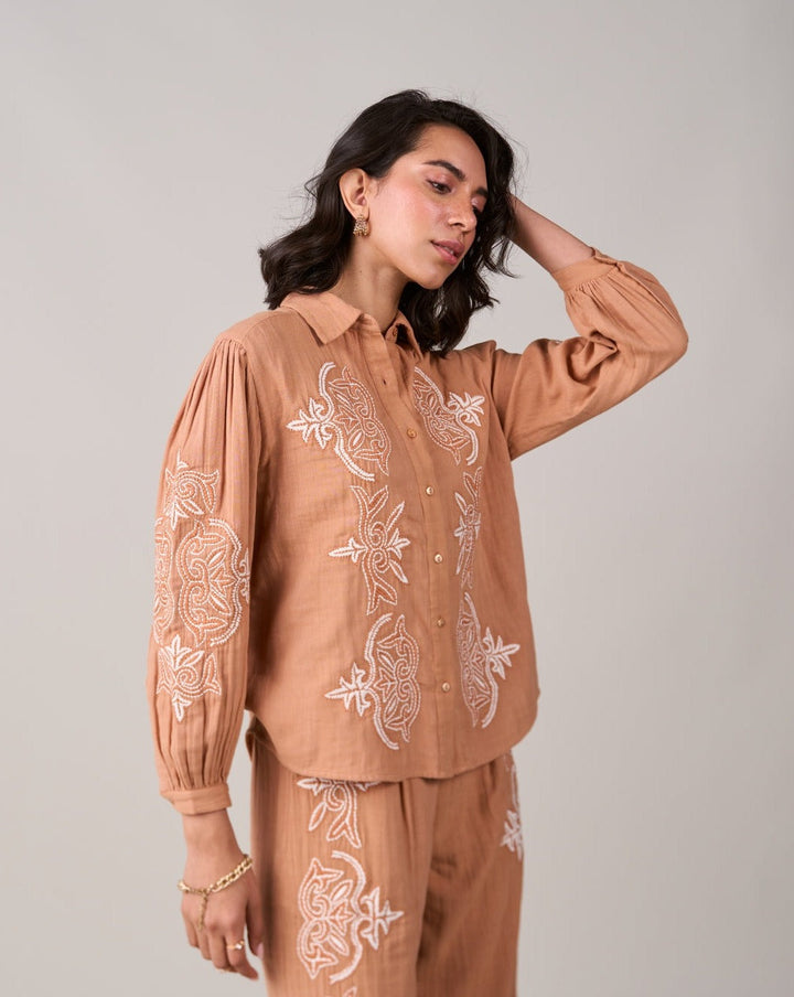 Hannah Khan In Our Amy Shirt