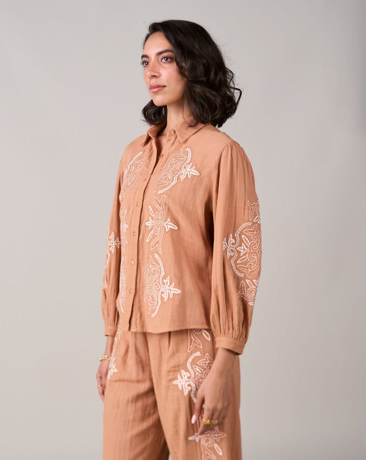 Hannah Khan In Our Amy Shirt