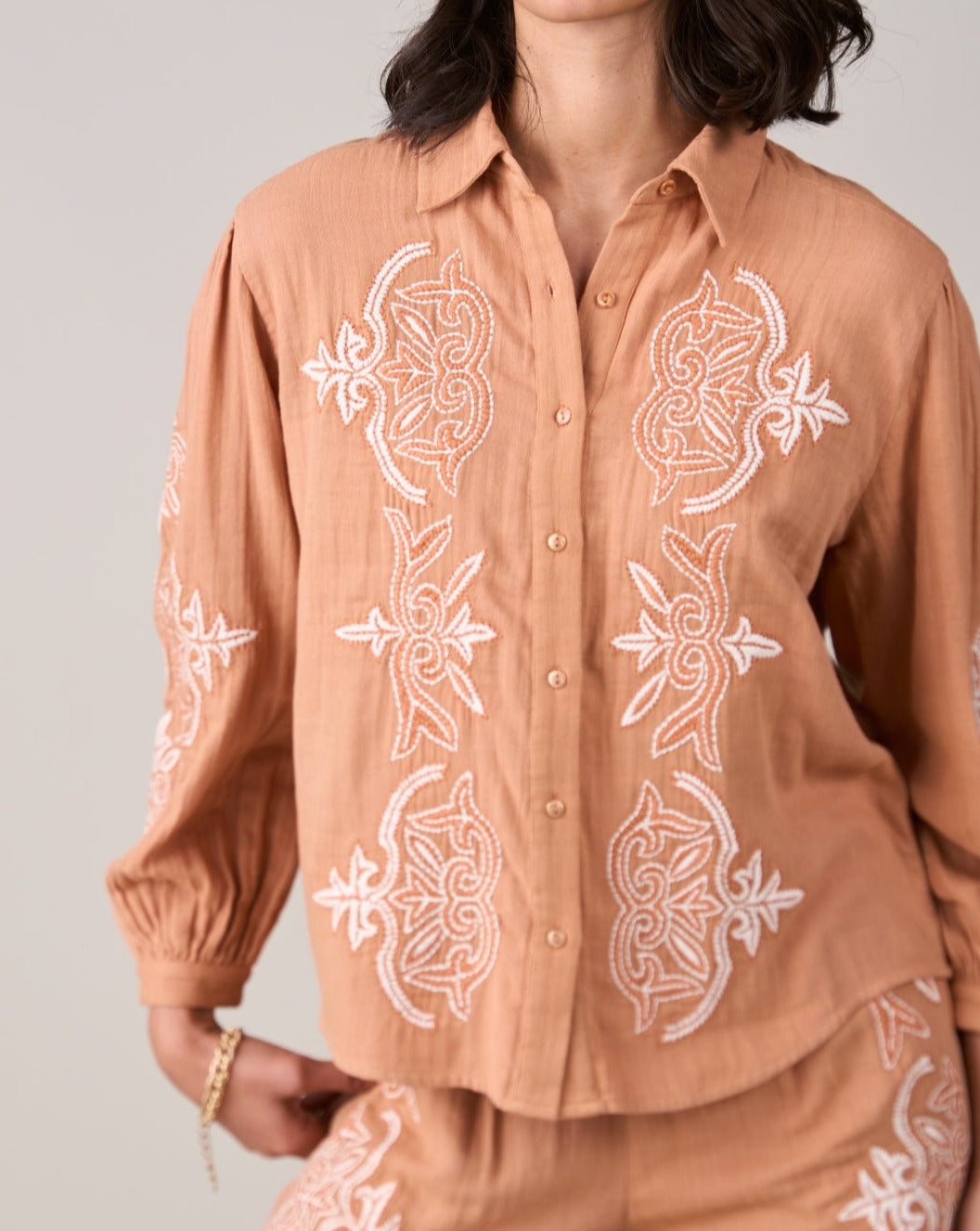 Hannah Khan In Our Amy Shirt