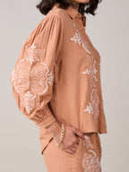 Hannah Khan In Our Amy Shirt
