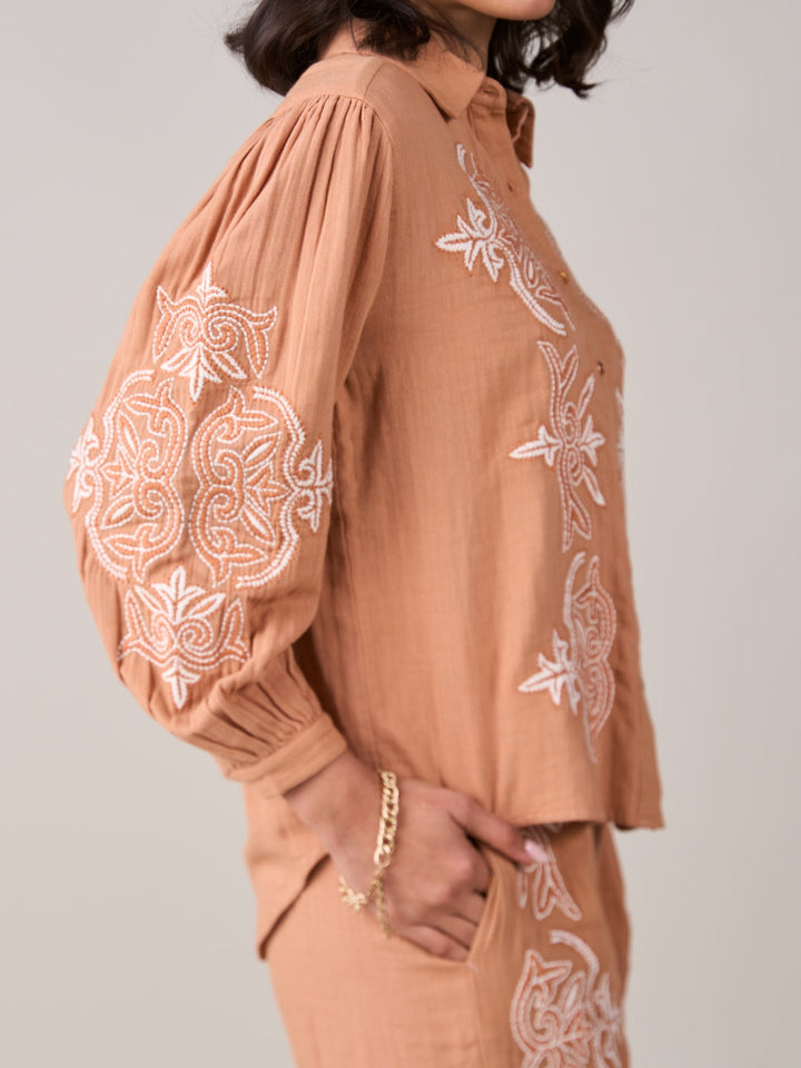 Hannah Khan In Our Amy Shirt