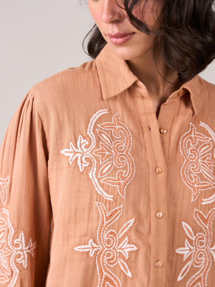 Hannah Khan In Our Amy Shirt