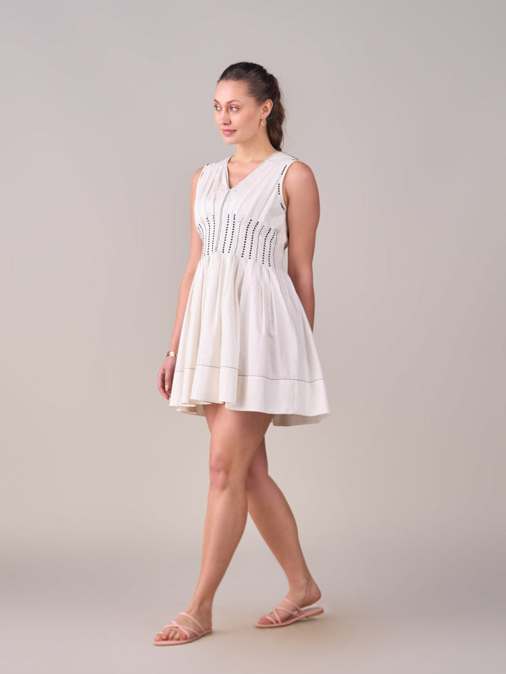 Celeste White Dress