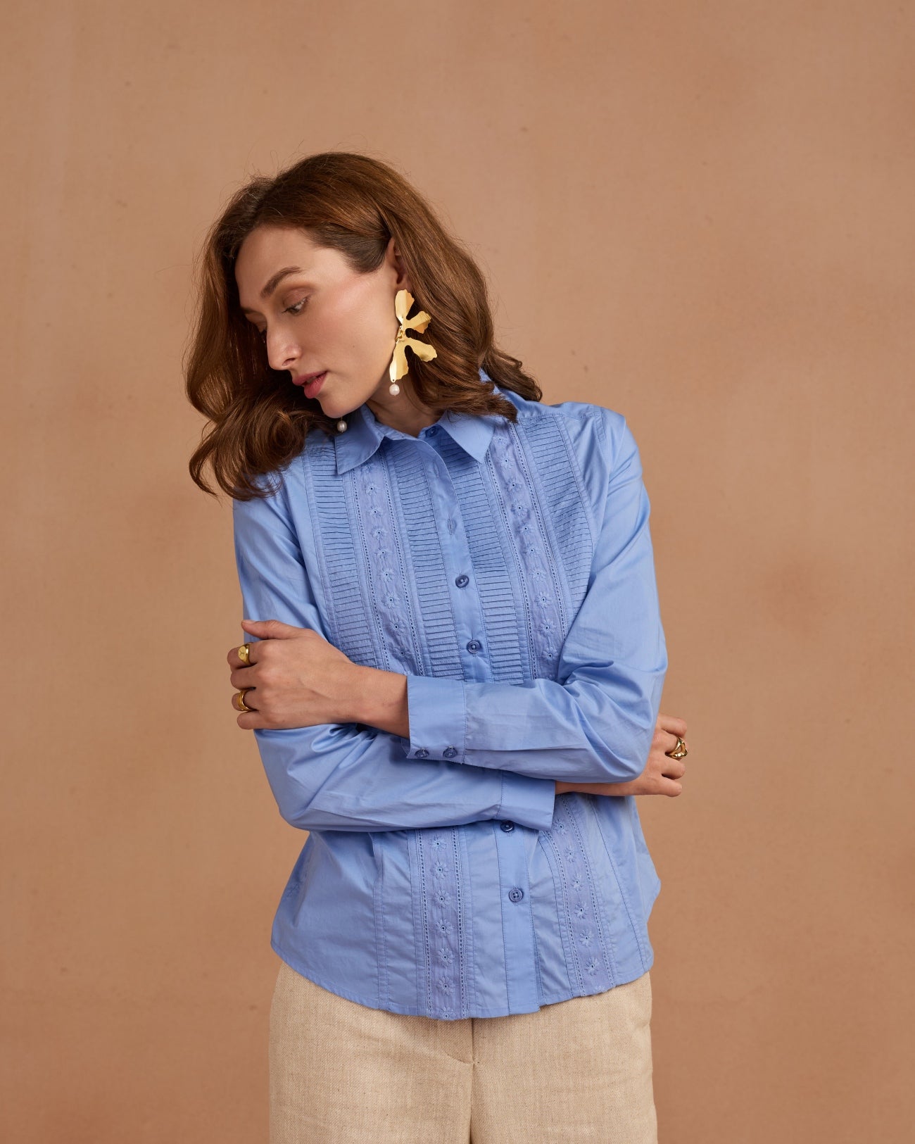 Sharon Poplin Shirt