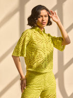 Layla Schiffli Shirt