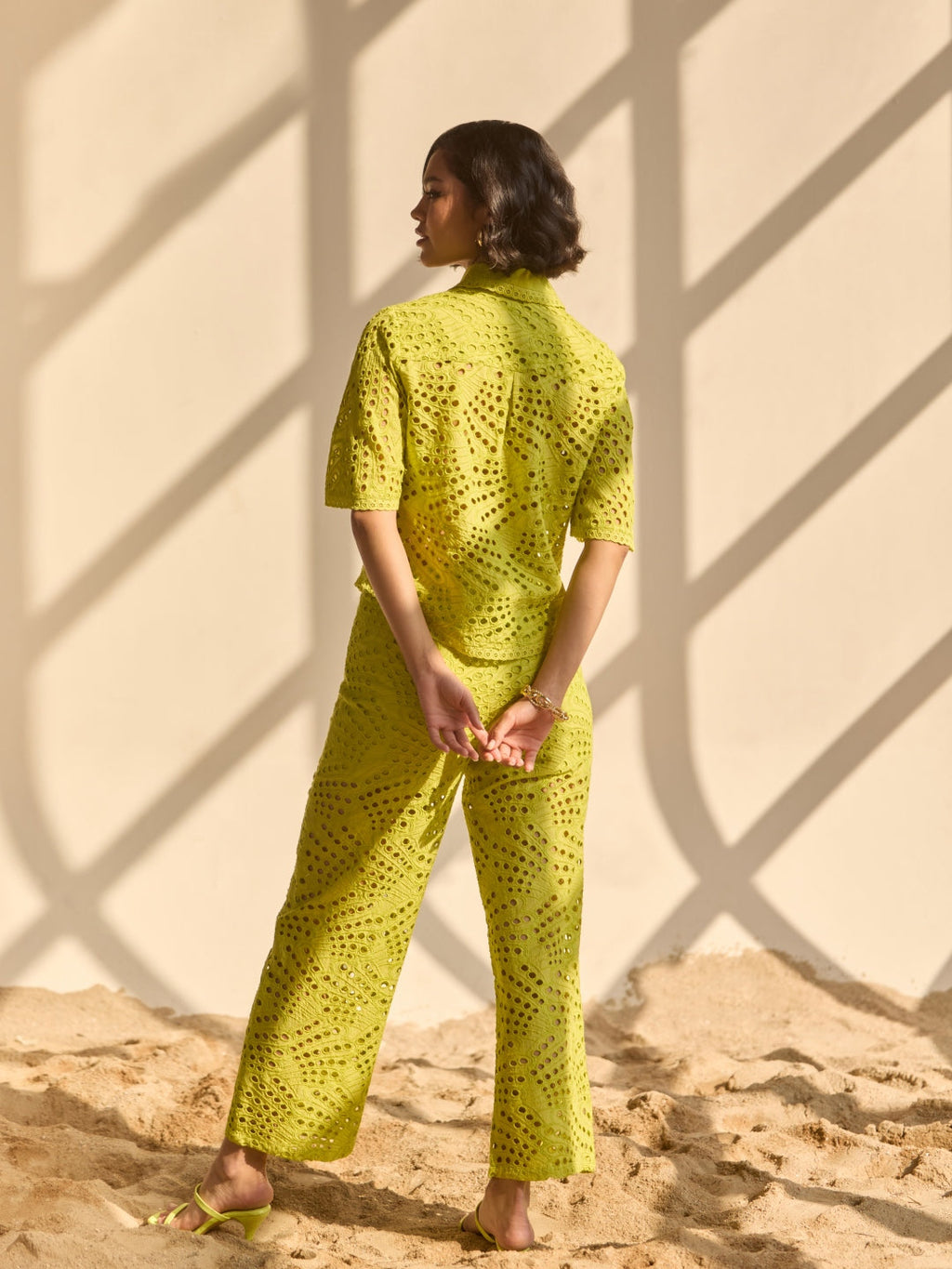 Layla Schiffli Pants