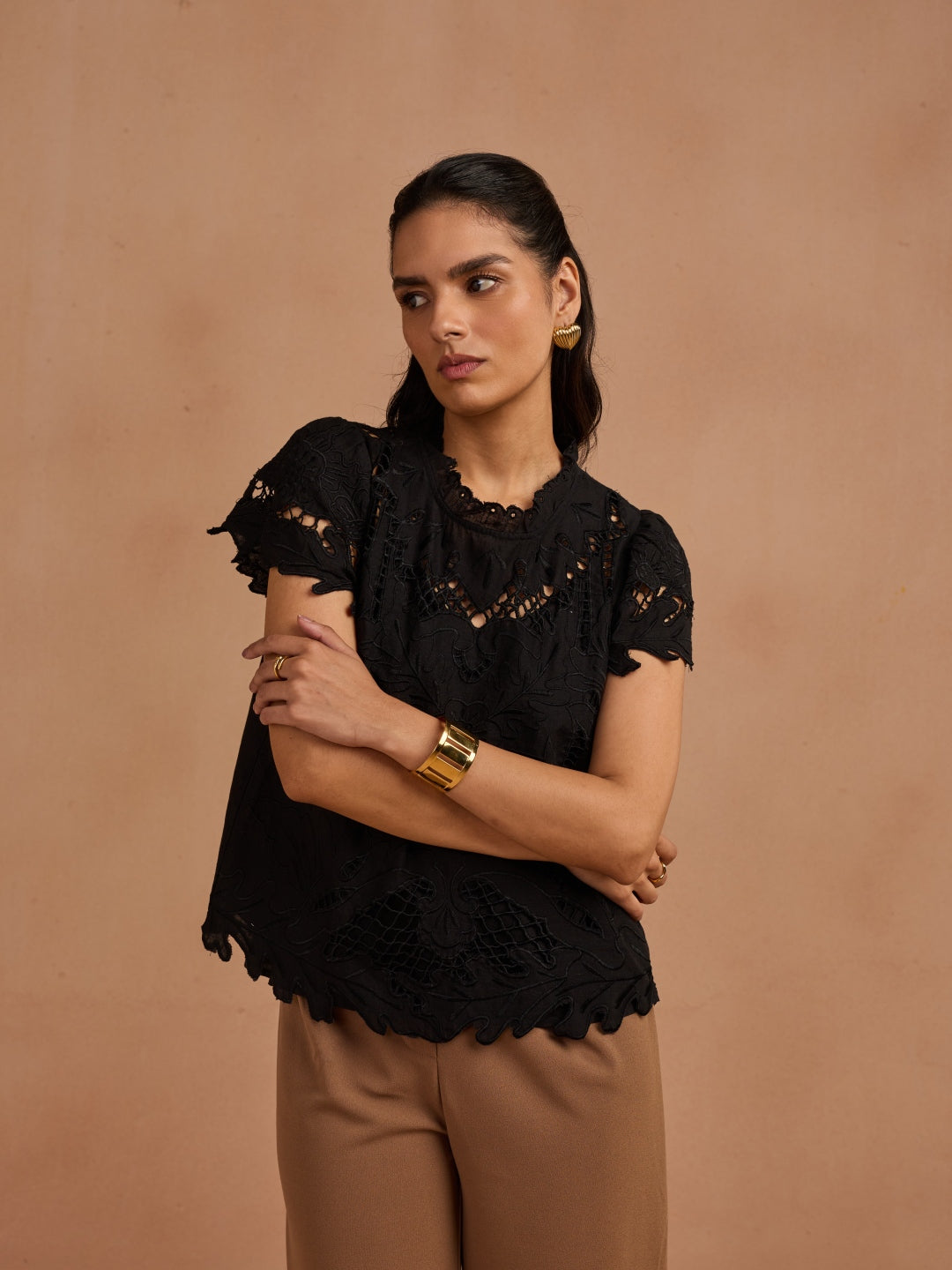 Isabell Cut-work Blouse