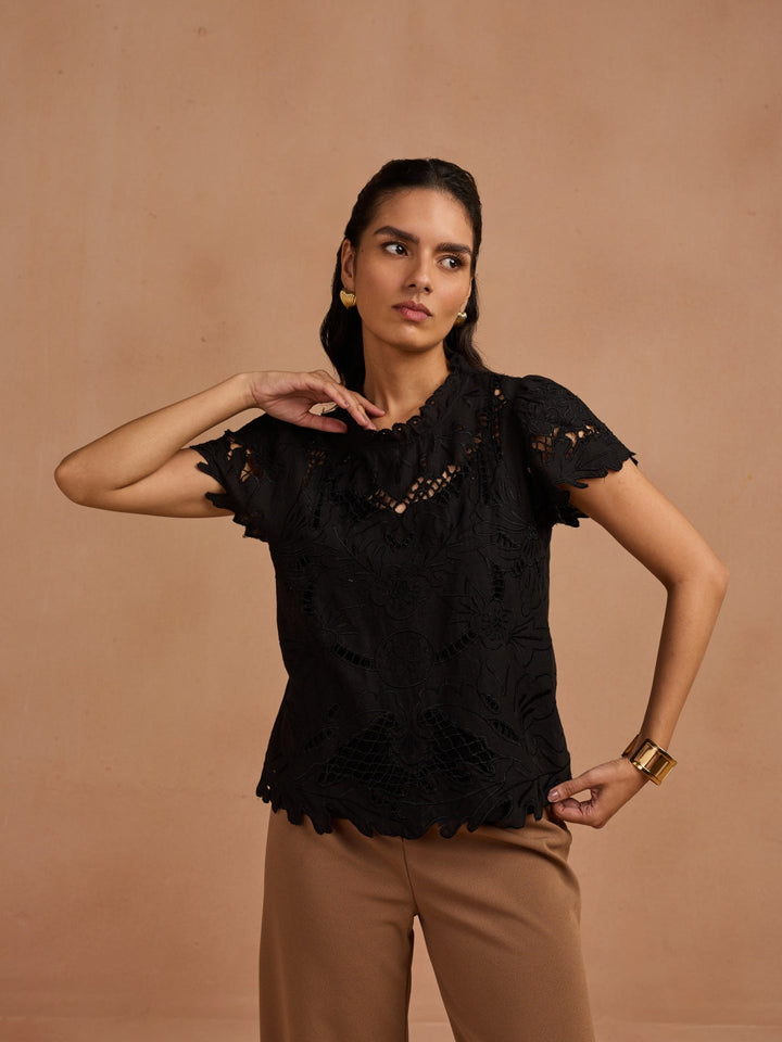 Isabell Cut-work Blouse
