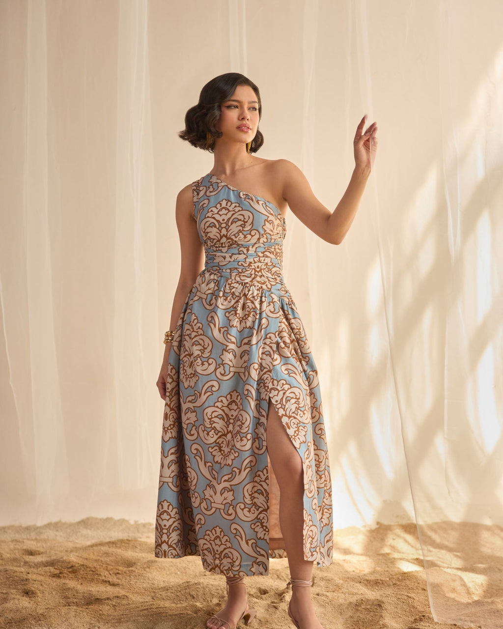 Tushita Mehta in our Kiara Printed Dress