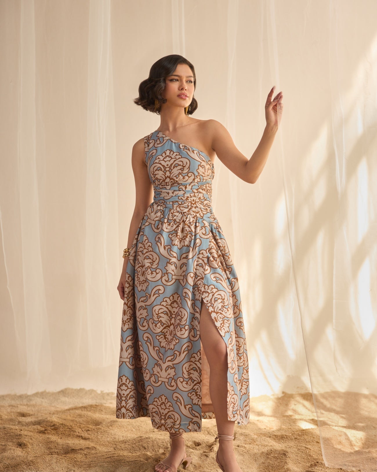 Tushita Mehta in our Kiara Printed Dress