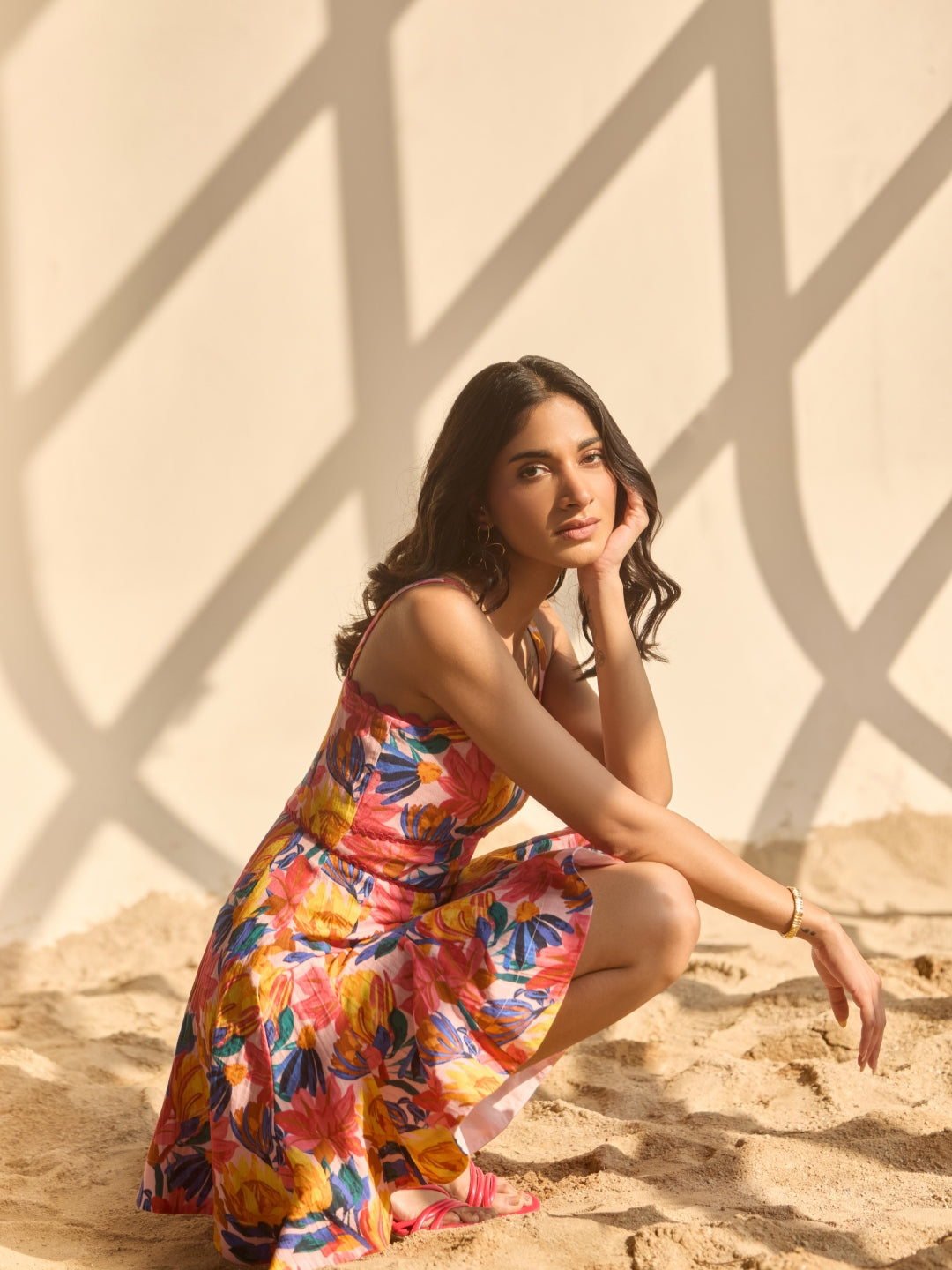 Reshma Arora in our Julia Printed Dress