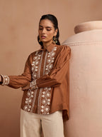 Penelope Embroidered Blouse