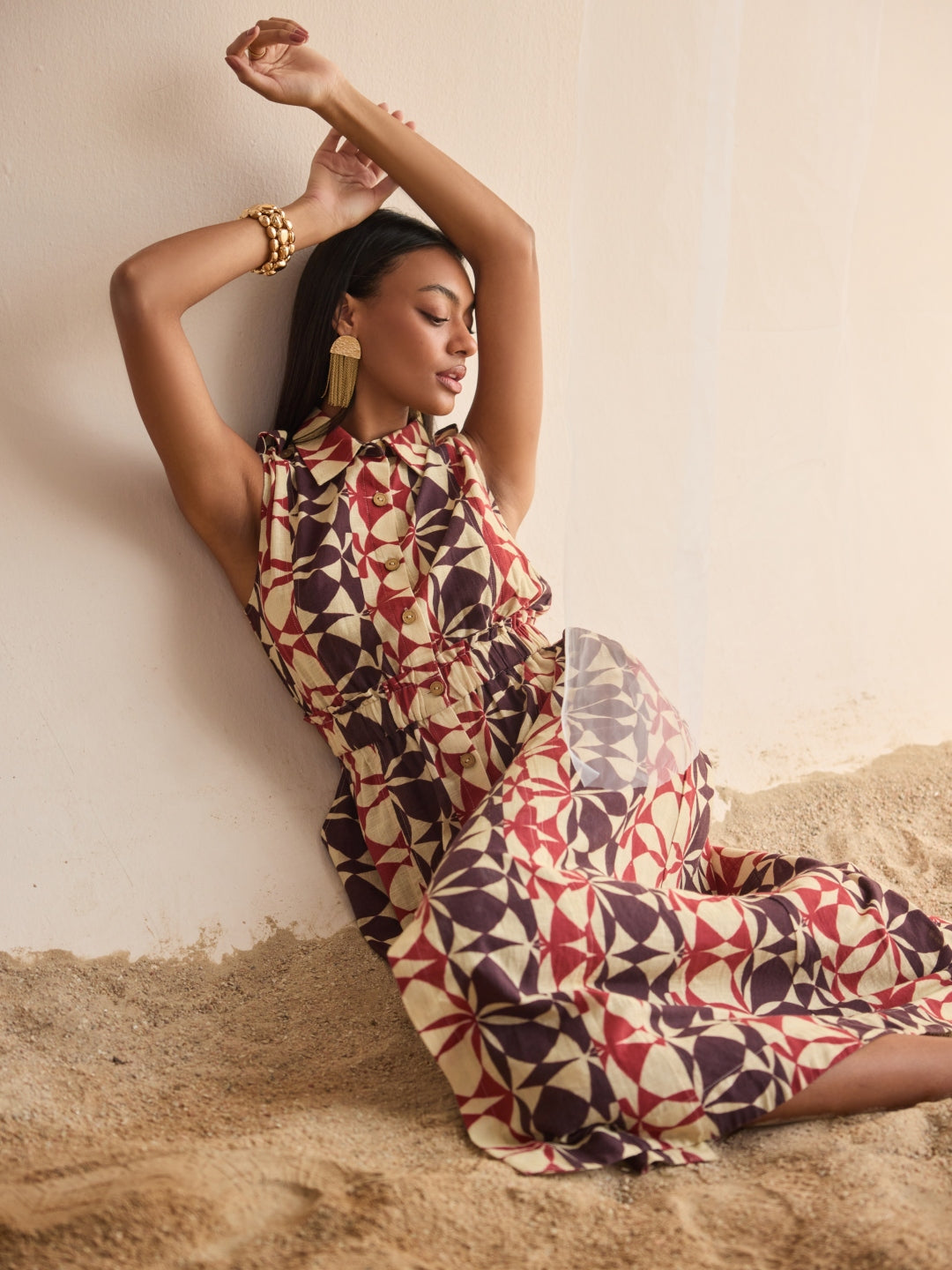 Stephanie Printed Dress