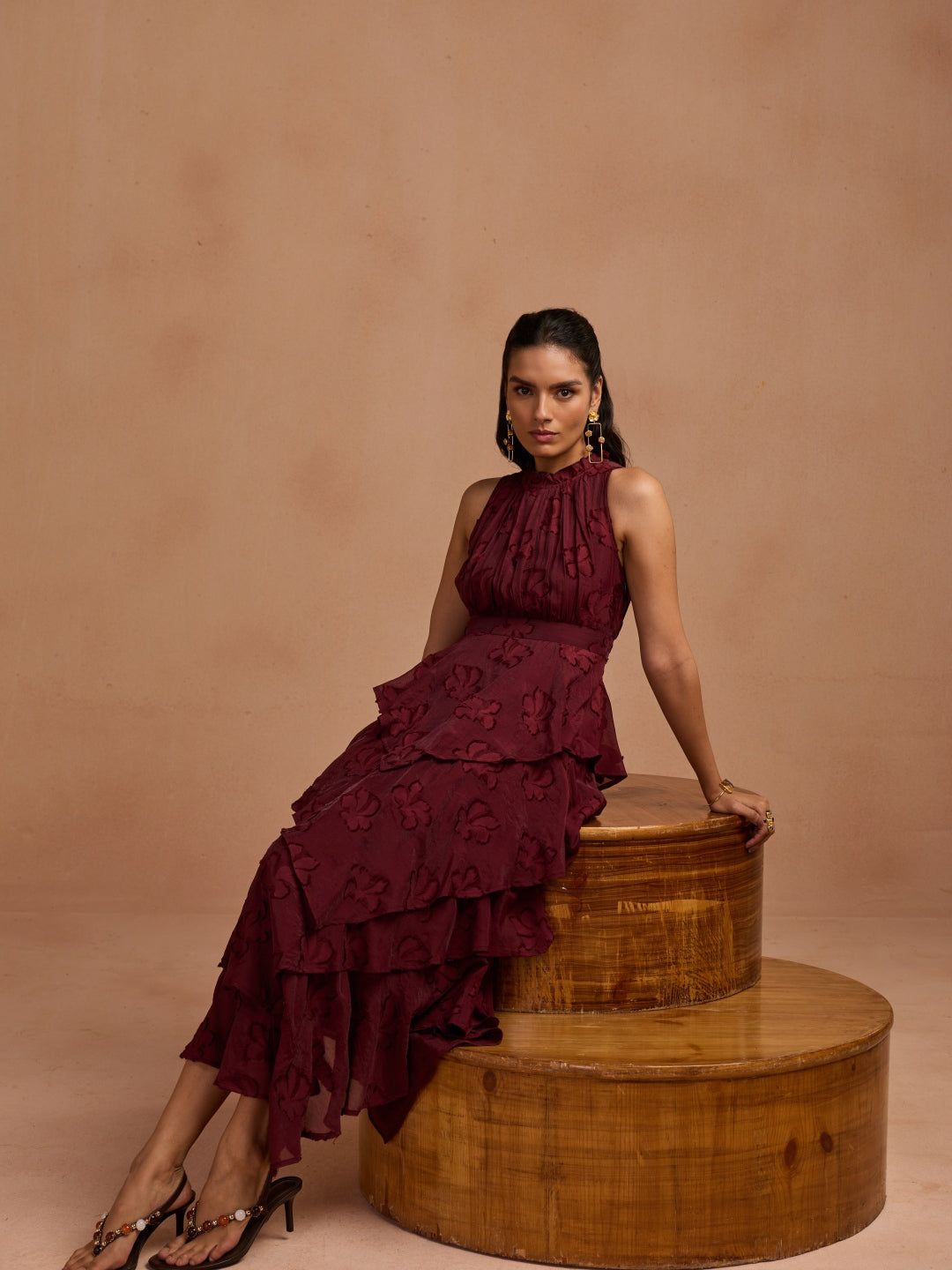 Giselle Jacquard Dress