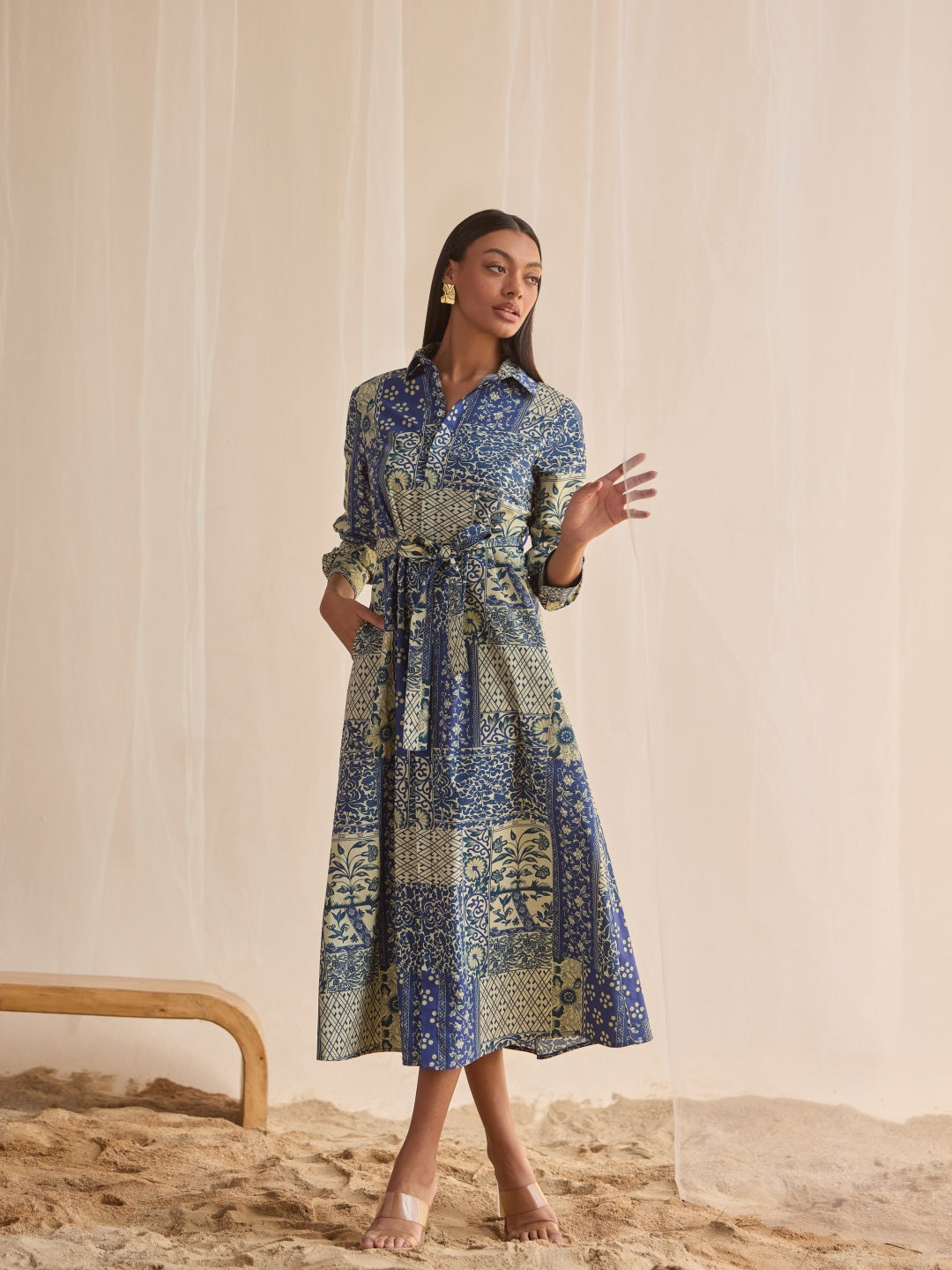 Tushita Mehta in our Miranda Dress