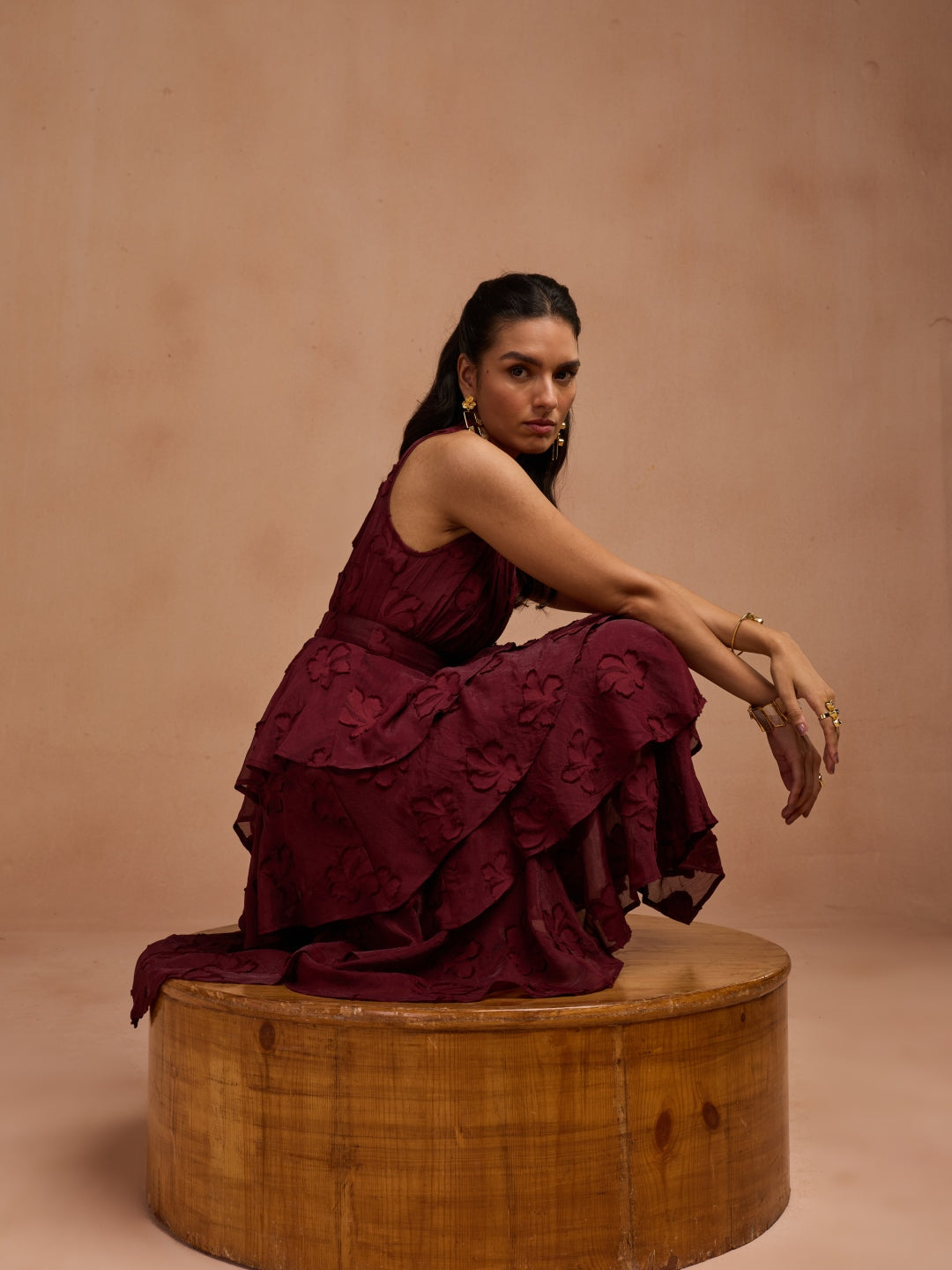 Giselle Jacquard Dress