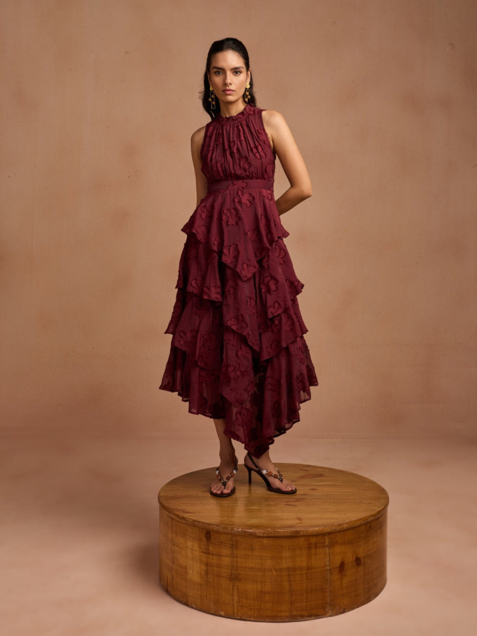 Giselle Jacquard Dress