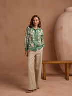 Stephanie Printed Blouse