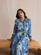 Nia Printed Dress