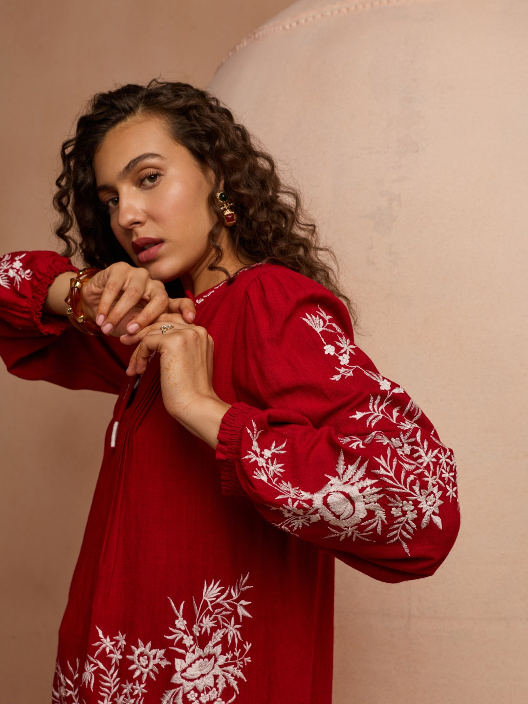 Julianne Embroidered Top