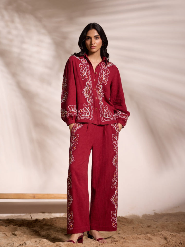 Jemma Embroidered Pants