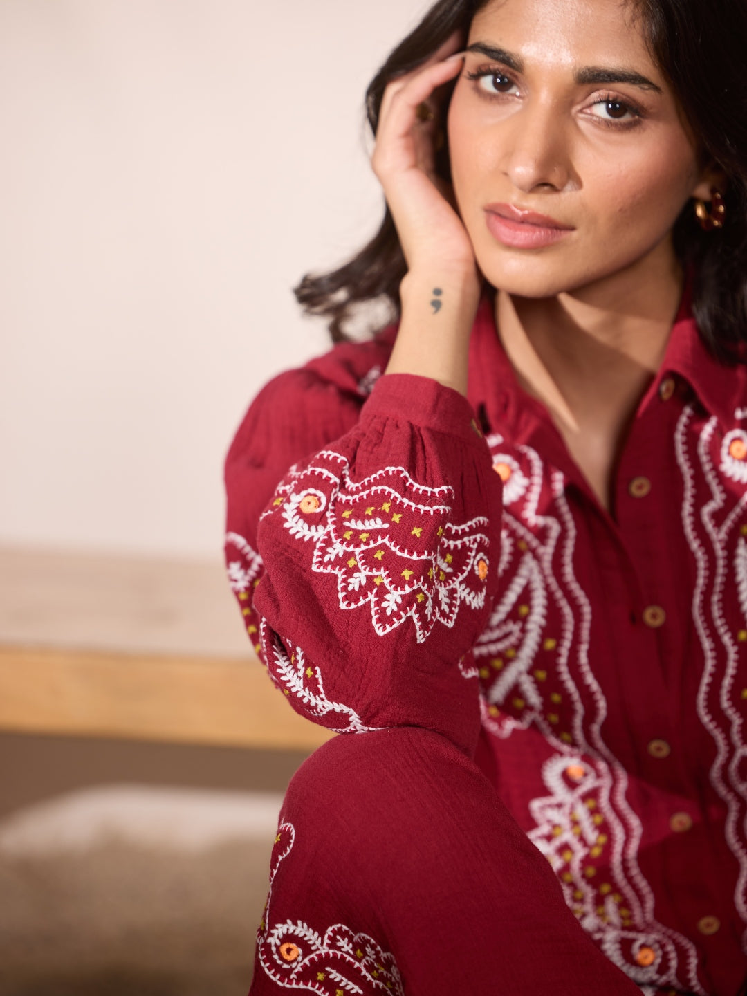 Jemma Embroidered Blouse