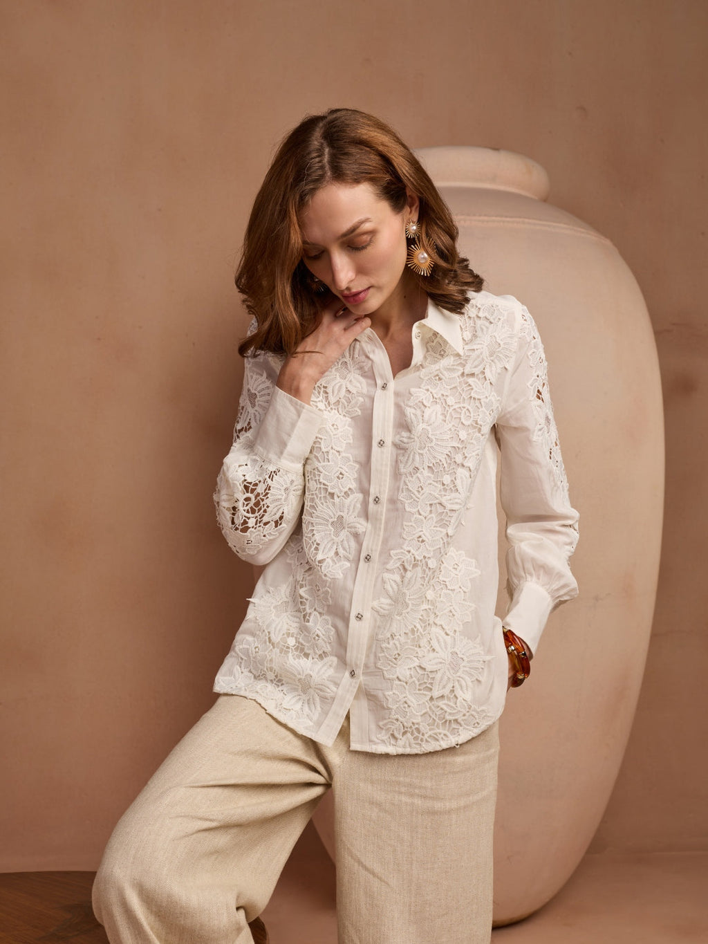 Cheryl Lace Shirt