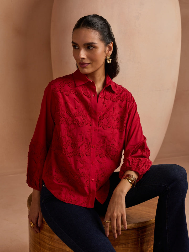 3D Blossom shirt