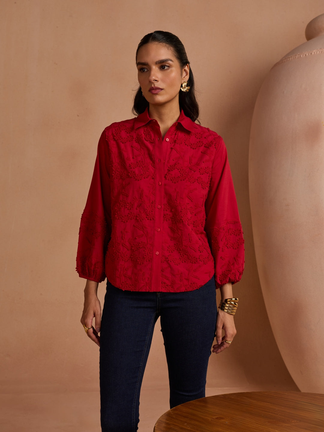 3D Blossom shirt