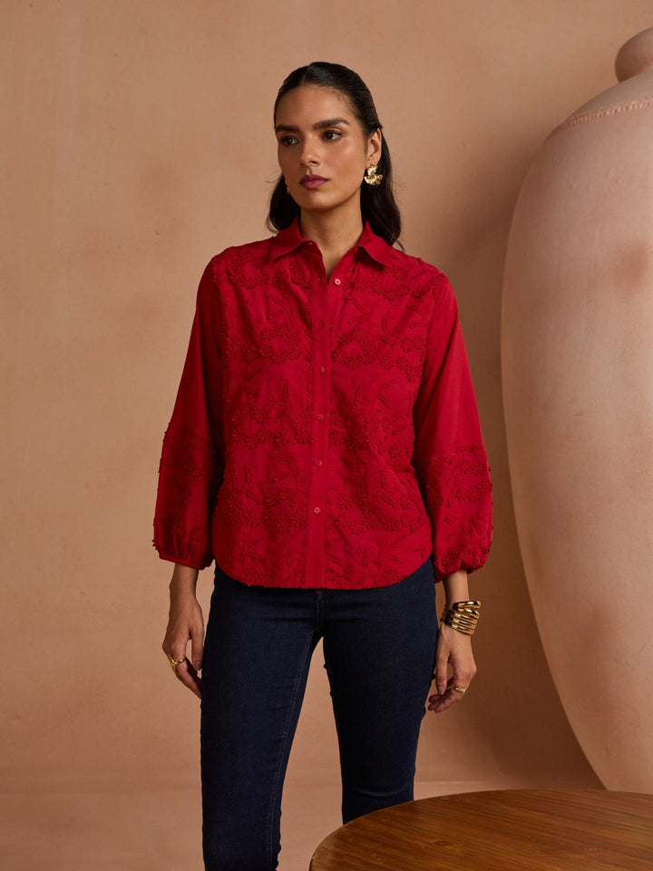3D Blossom shirt