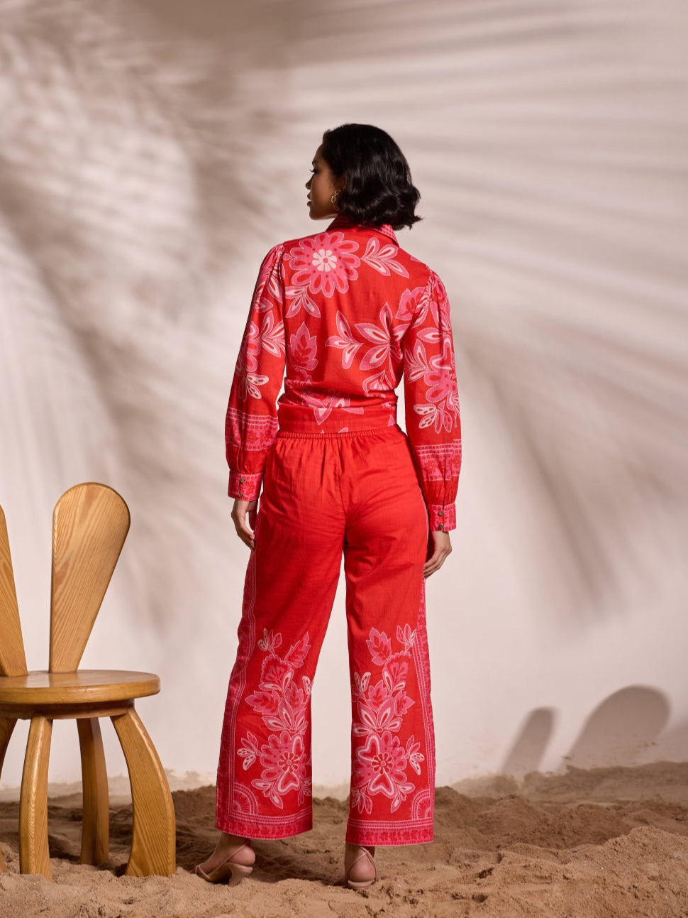 Radhica Diwan in our Sofia Printed Blouse