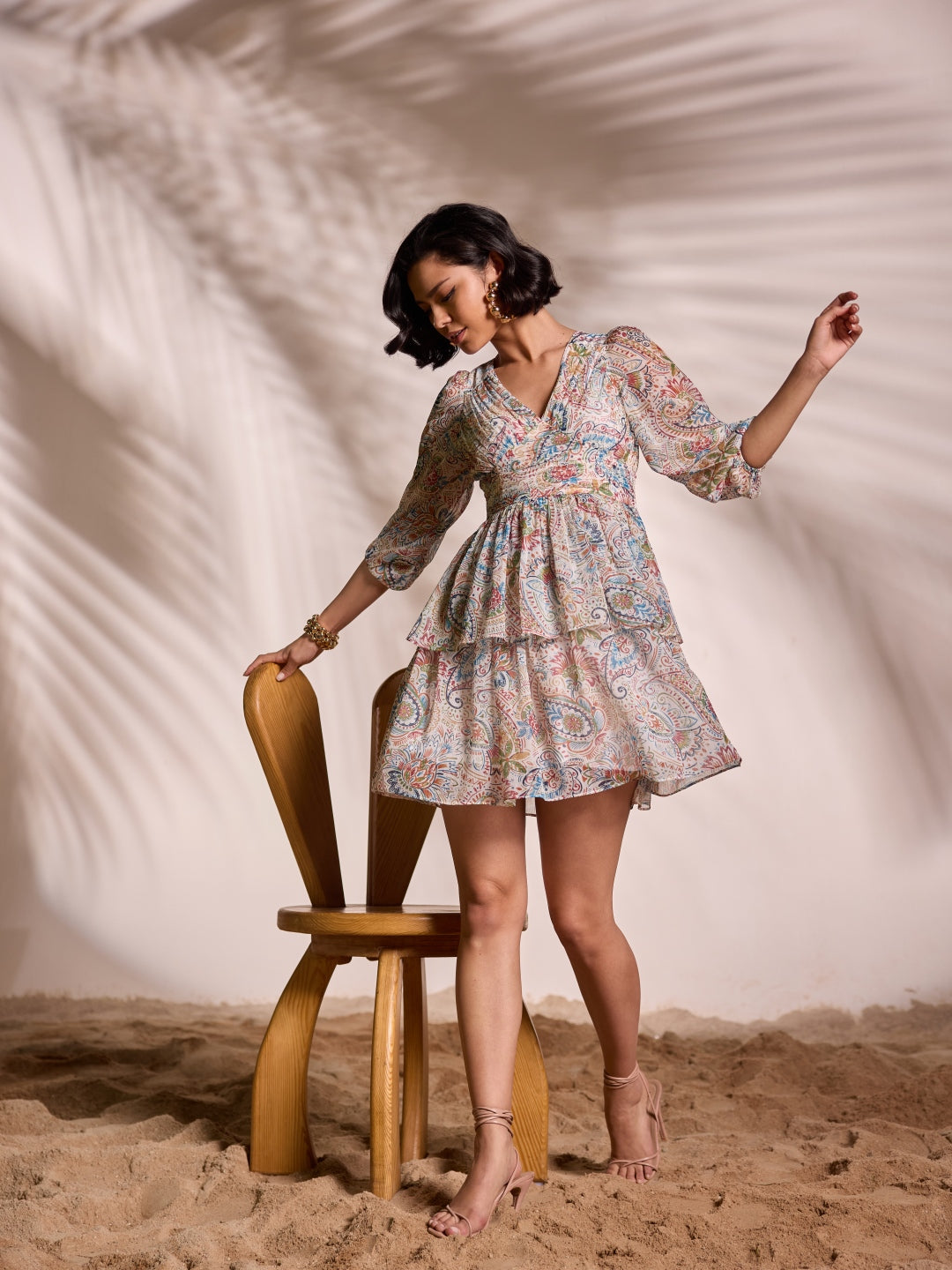 Kaashni Kapoor in our Callie Printed Dress
