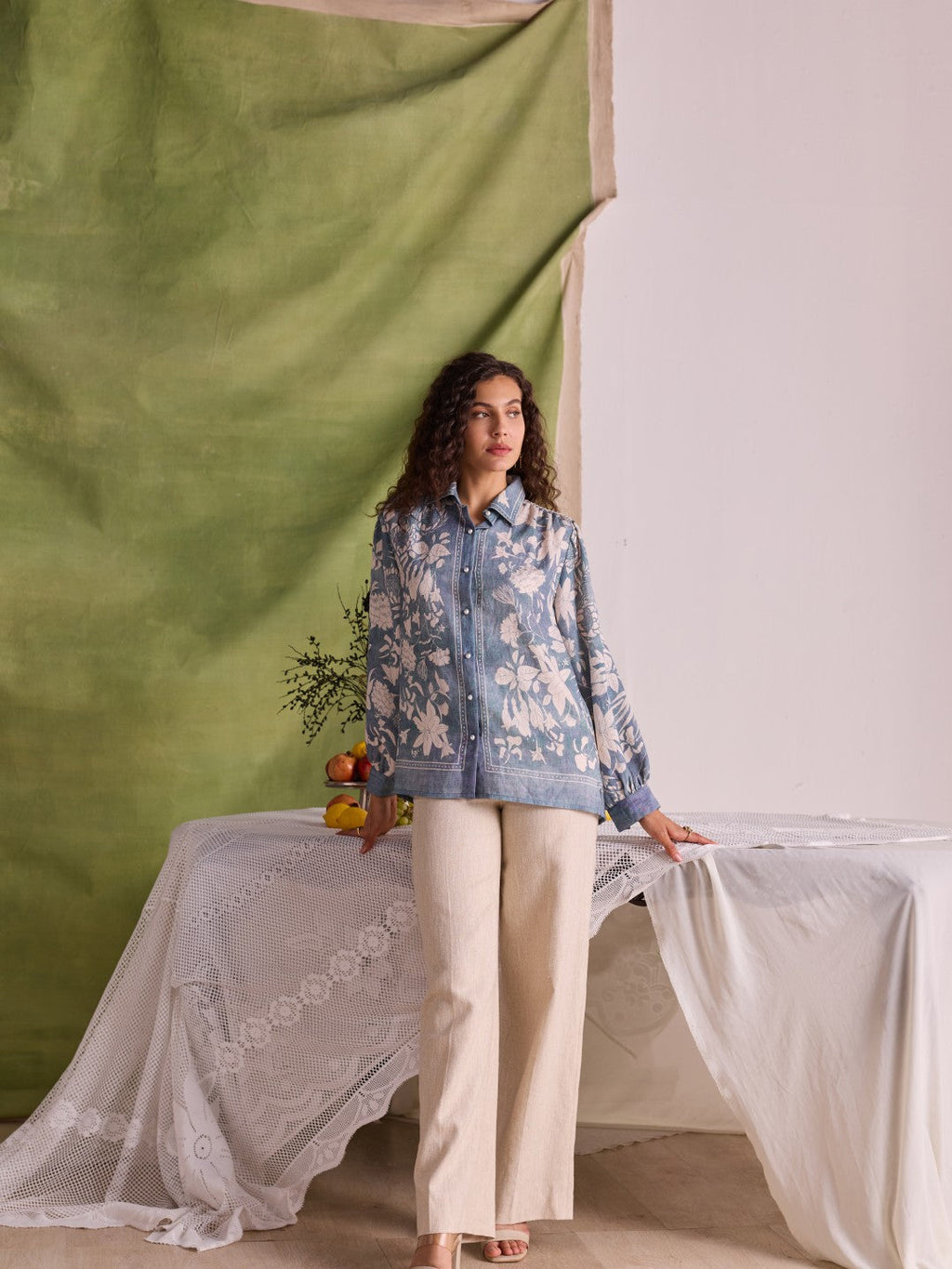 Stephanie Printed Blouse