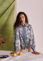 Stephanie Printed Blouse